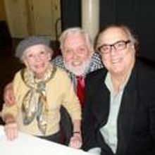 Photo Flash: Kaufman & Hart Visit The Man Who Came to Dinner Rehearsal