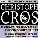Christopher Cross Comes To Bloomsbury Theater
