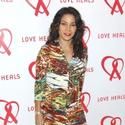 Daphne Rubin Vega Visits AIDS Charity in Manhattan
