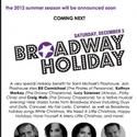 BROADWAY HOLIDAY Held At St Michael's Playhouse 12/3