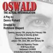 OSWALD to have West Coast Premiere at Write Act Rep in LA