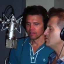 Photo Flash: SILENCE! Cast in the Recording Studio