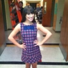 Photo Flash: Lea Michele Back on GLEE!
