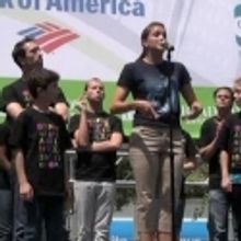 TV: MARY POPPINS Cast Performs at Broadway in Bryant Park!