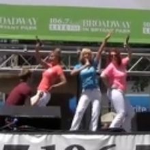 TV: MAMMA MIA! Cast Performs at Broadway in Bryant Park!