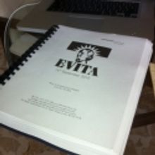 Photo Flash: Ricky Martin Starts Rehearsing for EVITA!