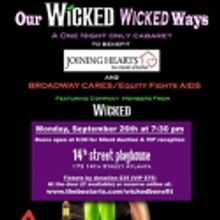 WICKED Cast Holds WICKED, WICKED WAYS Cabaret, 9/26