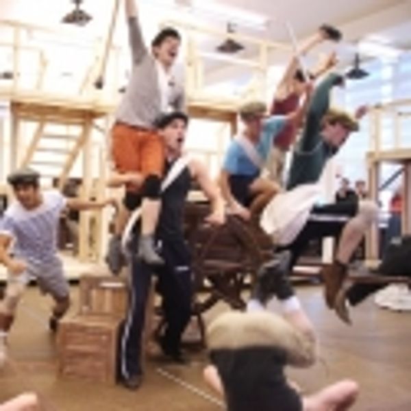 TV: BroadwayWorld Goes Inside NEWSIES Preview Day; Meet the Company! - New Jersey Theater Video