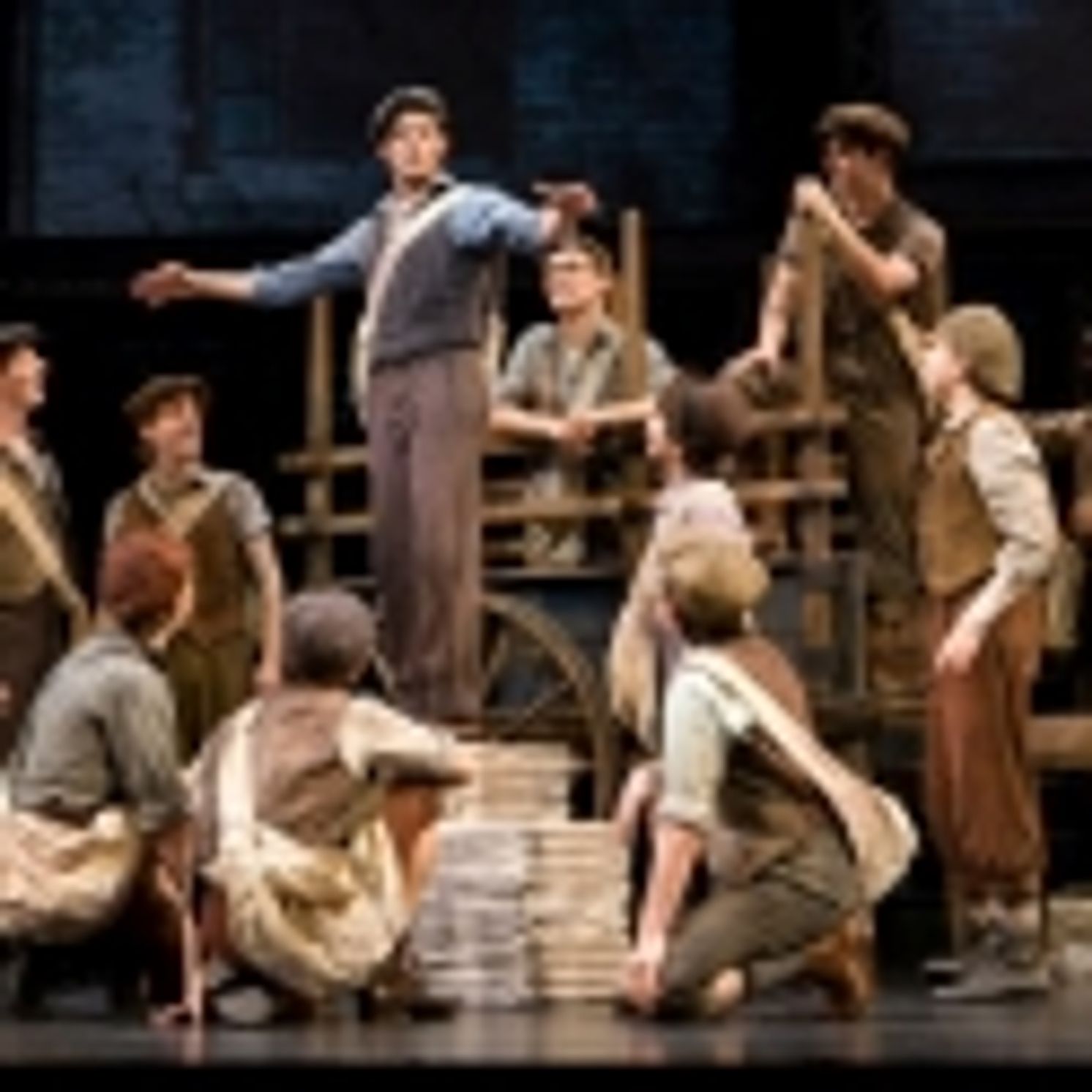 Photo Flash Special: Extra! Extra! Check out NEWSIES on Stage at Paper Mill Playhouse!  Image