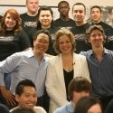 Photo Flash: Renee Fleming, Yo-Yo Ma Surprise Diners With Performance at Thompson Center