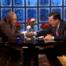 STAGE TUBE: Samuel L. Jackson Talks THE MOUNTAINTOP and Being A Movie Star on The Colbert Report 