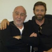 Photo Flash: Hugh Jackman in LES MIS Rehearsals with Claude-Michel Schonberg!