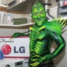 Photo Flash: SPIDER-MAN's Green Goblin Gets Energy Efficient