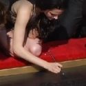 STAGE TUBE: TWILIGHT Stars Hand and Foot Prints Immortalized in Hollywood