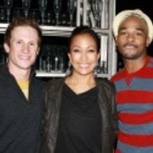 Photo Flash: DANCING WITH THE STARS' Carrie Ann Inaba Visits COME FLY AWAY