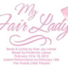 CityRep Presents MY FAIR LADY, 2/10-19