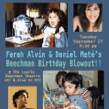 Farah Alvin & Daniel Mate Set for Beechman Birthday Blowout, 9/27