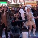 TV EXCLUSIVE: On Set with Katharine McPhee, Megan Hilty & SMASH in Times Square!…
