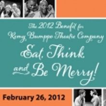 Remy Bumppo Theatre Announces 15th Anniversary Benefit EAT, THINK AND BE MERRY, 2/26