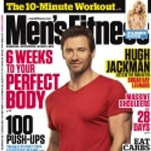 Hugh Jackman Featured in Men's Fitness Magazine