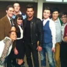 Twitter Watch: Ricky Martin- First Day at GLEE!