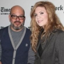 Photo Coverage: David Cross and Alison Krauss at New York Times Arts & Leisure…