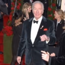 Christopher Plummer Receives Academy Award for Actor in a Supporting Role