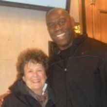 Photo Flash: Magic Johnson Visits MAGIC/BIRD Rehearsals!