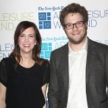 Photo Coverage: Kristen Wiig & Seth Rogen Visit New York Times Arts & Leisure Weekend
