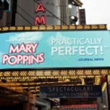 UP ON THE MARQUEE: New MARY POPPINS LED Marquee!