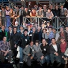 Photo Flash: NEWSIES Movie Cast Visits Paper Mill Playhouse for Fan Day!