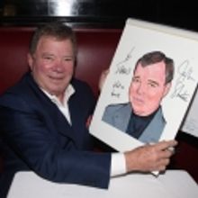 Photo Coverage: William Shatner Gets a Sardi's Caricature
