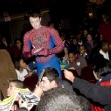 Photo Flash: SPIDER-MAN Hosts Talk Back for PS 343 Students