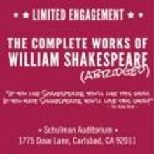 NVA Brings THE COMPLETE WORKS (ABRIDGED) to the Schulman Auditorium, 4/5-7