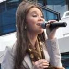 Photo Flash: Anna Maria Perez de Tagle Sings at Hornblower Infinity Ceremony