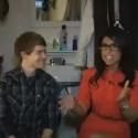 STAGE TUBE: Andrew Keenan-Bolger and Kara Lindsay Backstage at NEWSIES