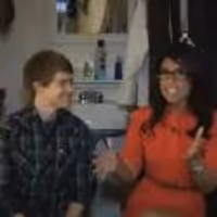 STAGE TUBE: Andrew Keenan-Bolger and Kara Lindsay Backstage at NEWSIES Video