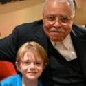 Photo Flash: 'Little Vader' Meets 'Big Vader': Max Page Visits James Earl Jones at…