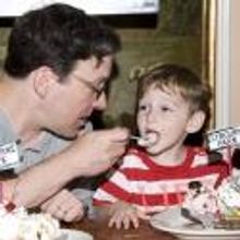 Photo Flash: CLYBOURNE PARK Cast Visits Serendipity 3!