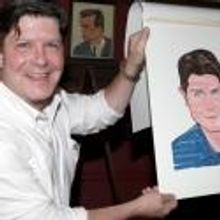 Photo Coverage: NICE WORK IF YOU CAN GET IT's Michael McGrath Gets Sardi's Caricature