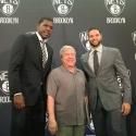 Photo Flash: BP Markowitz Welcomes Joe Johnson and Deron Williams at Brooklyn Nets…