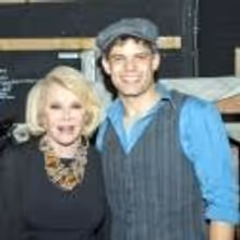 Photo Flash: Joan Rivers Visits NEWSIES!