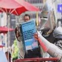 STAGE TUBE: MEDIEVAL PLAY Knight Takes on NYC! Video