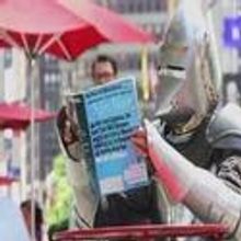 STAGE TUBE: MEDIEVAL PLAY Knight Takes on NYC!