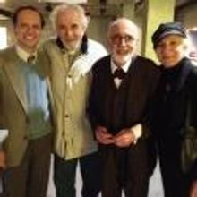 Photo Flash: Olympia Dukakis and Louis Zorich Visit New World Stages' FREUD'S LAST…