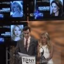 TV: Inside the Tony Nominations Conference with Kristin Chenoweth & Jim Parsons!