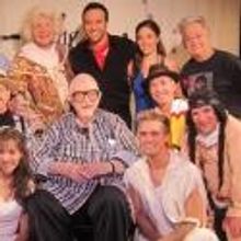 Photo Flash: Composer Harvey Schmidt Visits THE FANTASTICKS