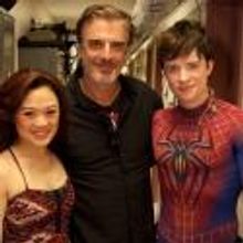 Photo Flash: Chris Noth Visits SPIDER-MAN