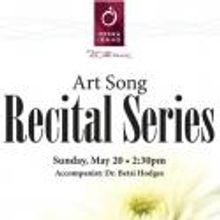 Opera Idaho Presents Free Art Song Recital, 5/20