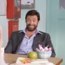 STAGE TUBE: Hugh Jackman 'Interviews' at Harlem Village Academies